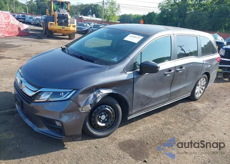 2019 Honda Odyssey Lx from USA, damaged, VIN 5FNRL6H25KB079936